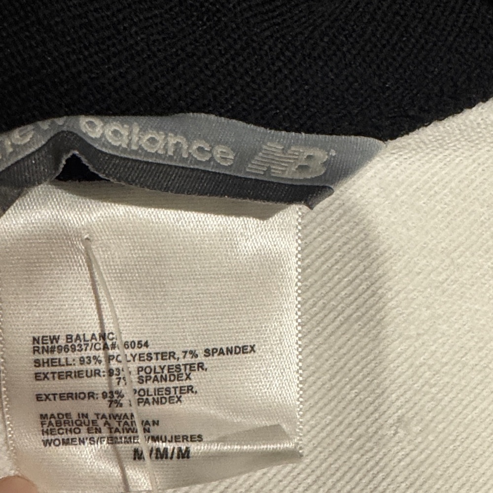 White and Black Long Sleeve Athletic Top - Picture 9 of 16
